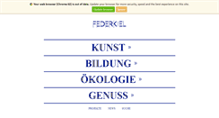 Desktop Screenshot of federkiel.org
